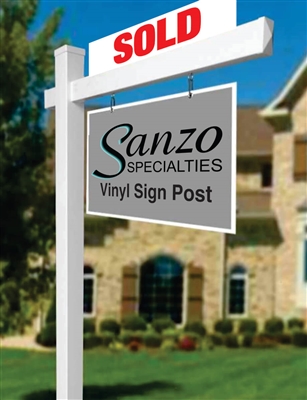 Colonial PVC Yard Sign Post 6 Foot Questions & Answers