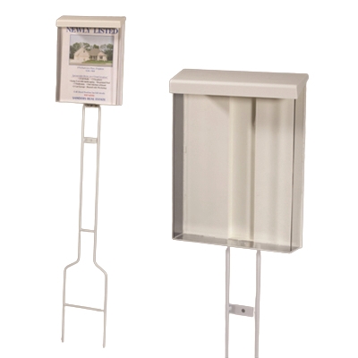 Clear Acrylic Outdoor Brochure Box on Stake Questions & Answers