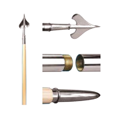 9-Foot Guidon Flag Pole | Oak Two-Piece with Gold SAS Joints Questions & Answers